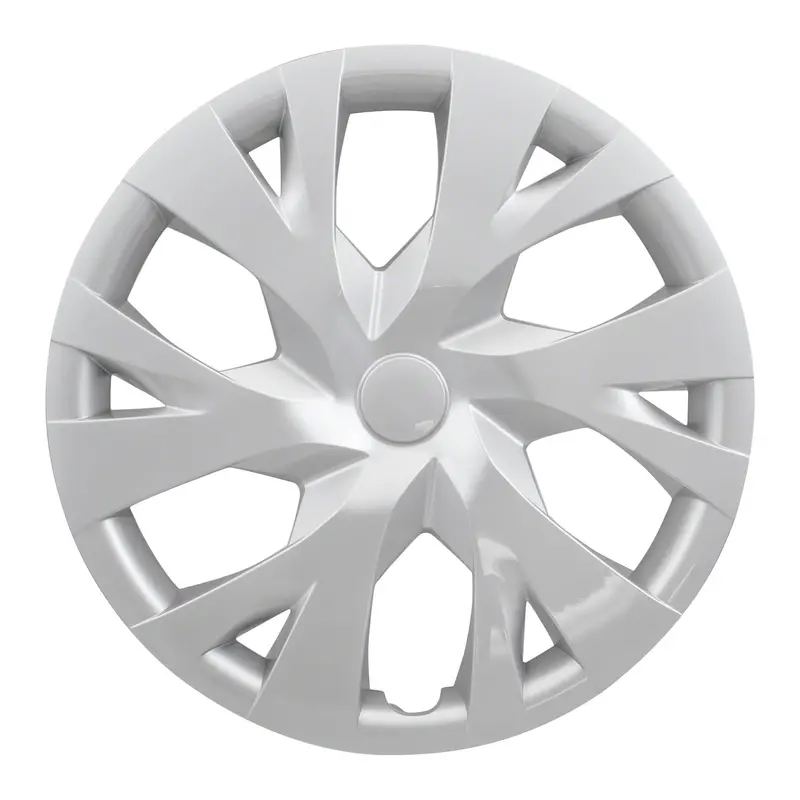 Coast To Coast Iwc53315S 15-Inch 6-Spoke Silver Plastic Wheel Set (4-Pack) 1
