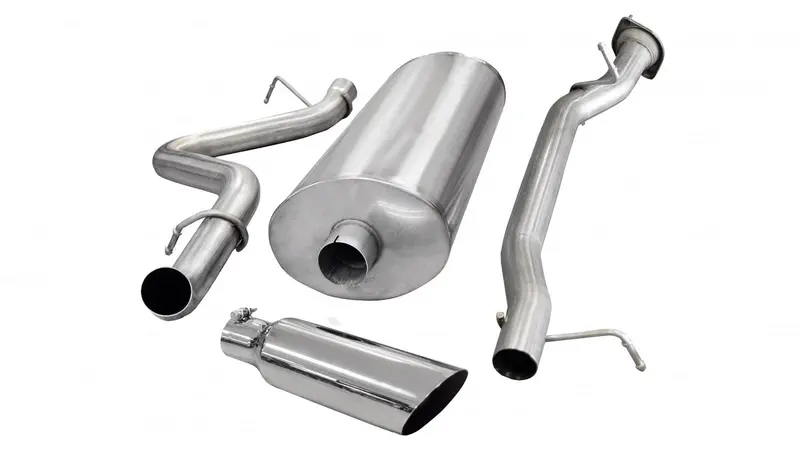 Corsa Performance 24896 Cat-Back Exhaust System – 3-Inch Stainless Steel For 2007–2010 Silverado/Sierra 2500 1