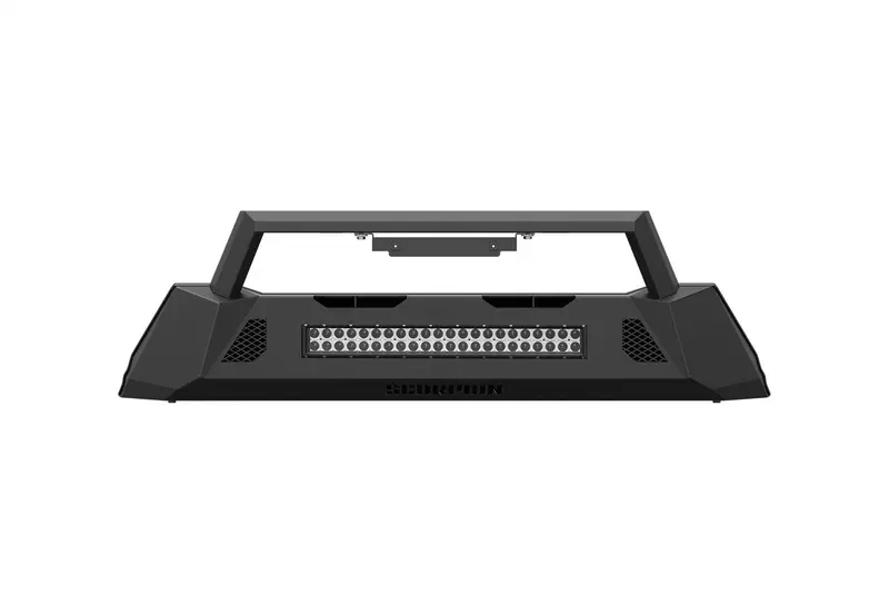 Daystar Tactical Bumper P000029 – Center-Mount Winch Ready With Double-Row Led Bar 1
