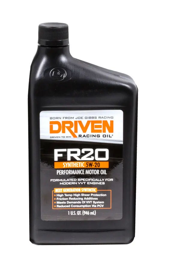 Driven Racing Oil Fr20 5W-20 Full Synthetic Motor Oil – 1 Quart Bottle 1