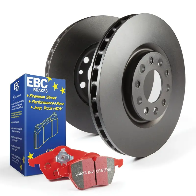 Ebc Brakes S12Kr1363 Redstuff Performance Brake Pad & Rotor Kit 1