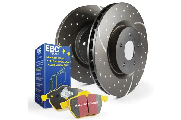 Ebc Brakes S5Kr1548 Complete Brake Service Kit – Disc Pads/Rotors & Drum Shoes/Drums 1