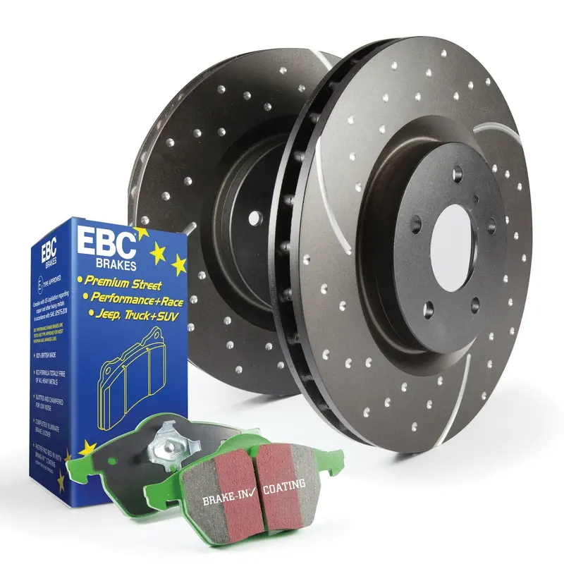 Ebc Greenstuff 2000 Brake Kit – S10 Series With Gd Rotors For Enhanced Stopping Power 1