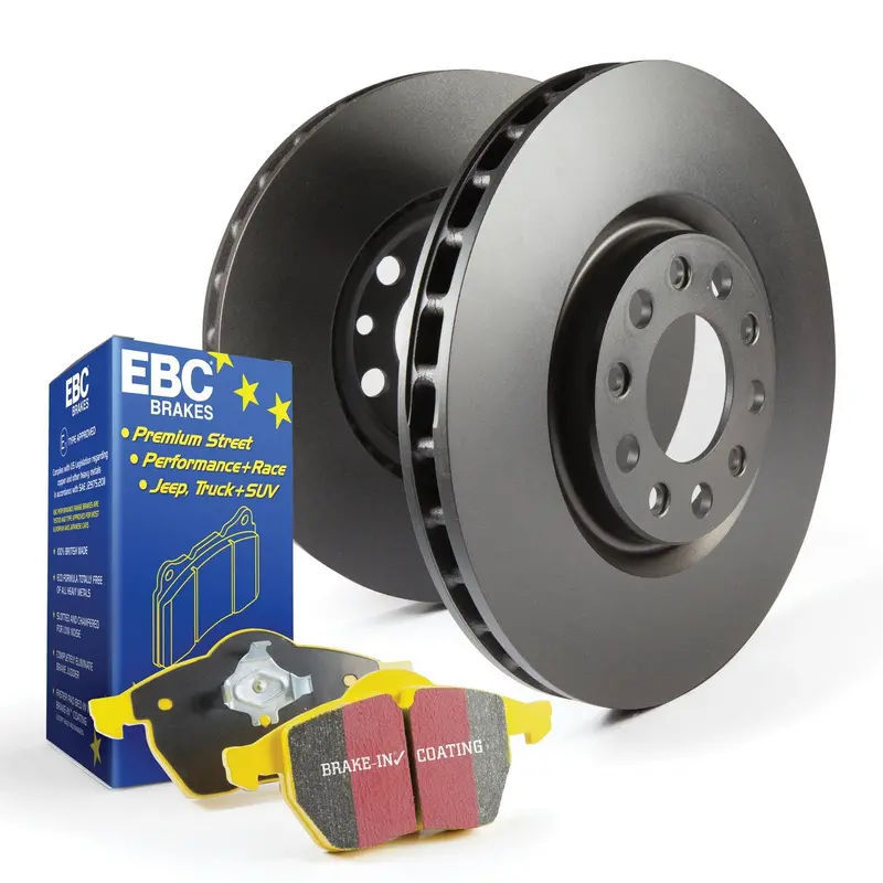 Ebc S13 Brake Kit: Yellowstuff Pads + Rk Drilled Rotors 1
