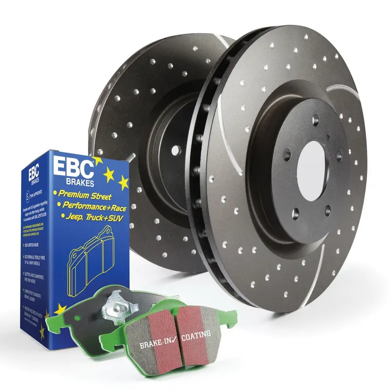 Ebc S3Kf1265 Greenstuff 6000 Brake Kit With Gd Series Rotors – Truck & Suv 1