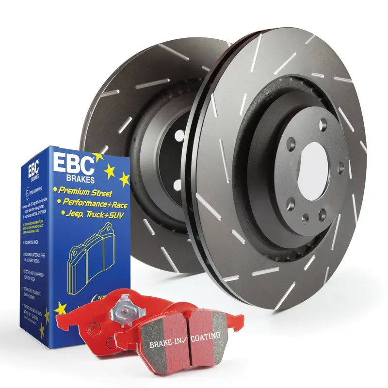 Ebc S4Kf1592 High-Performance Brake Kit – Redstuff Pads + Usr Rotors 1