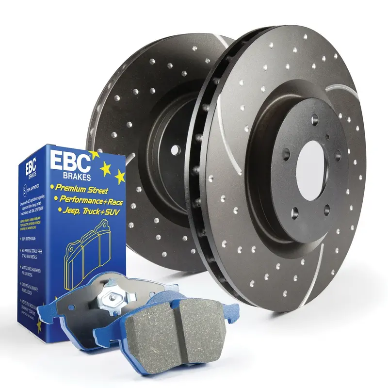 Ebc S6Kr1094 Brake Kit – Bluestuff Pads With Gd Grooved Rotors For Balanced Performance And Longevity 1