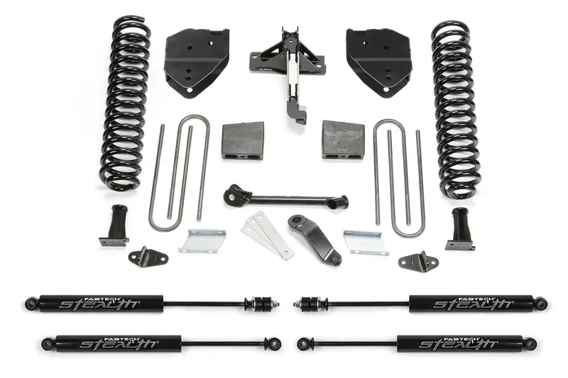 Fabtech K2217M Entry-Level Lift System – Includes Shocks, Control Arms, And Mounting Hardware 1