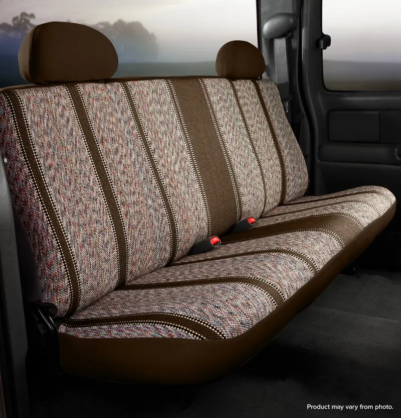 Fia Tr42-2 Brown Bench Seat Cover – Custom-Fit Saddle Blanket Style For Jeep Wrangler 1