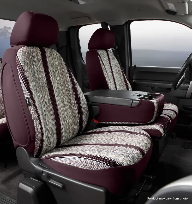 Fia Tr47-10 Wine-Colored Custom Seat Covers For Jeep Wrangler 1