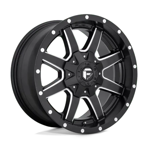 Fuel D538 20X8.25 Matte Black Off-Road Wheel – 8X170 Bolt Pattern, -227Mm Offset 1