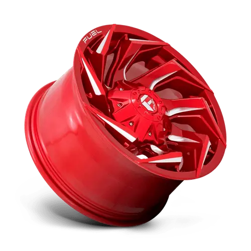 Fuel D754 20X9 Off-Road Wheel – 8X6.5 Bolt Circle, Gloss Red Machined 1