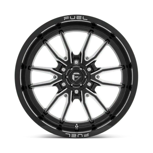 Fuel D761 Maverick Alloy Wheel – 17X9 Inches, 6X120 Bolt Pattern, Gloss Black Machined Finish 1