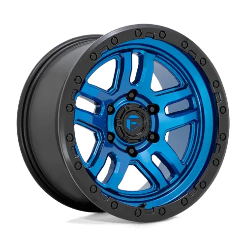 Fuel D79017908945 17X9 Chrome Blue/Black Alloy Wheel – 6X135, -12Mm Offset 1