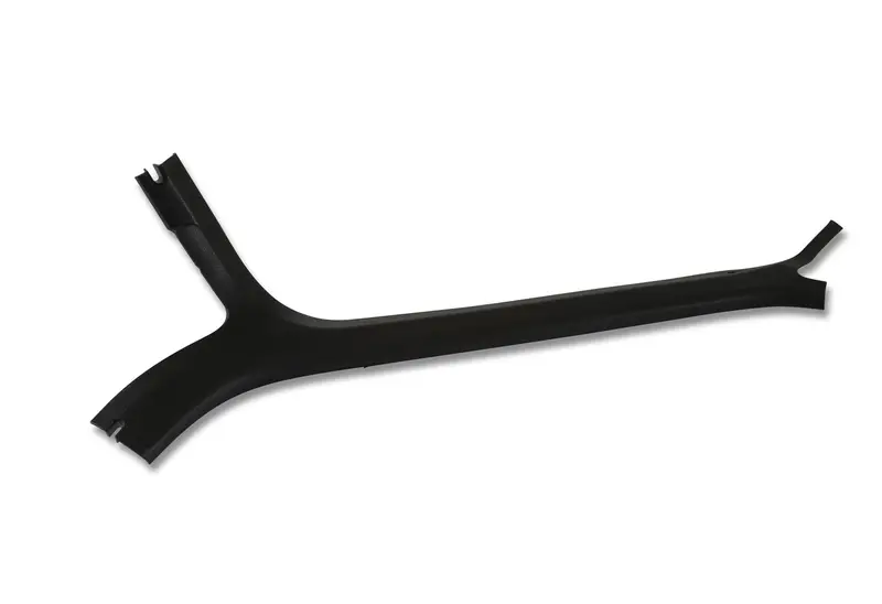 Holley 05-166 Holley Classic Trucks A-Pillar Trim; Left; Black; Incl. Factory Mounting Points; 1