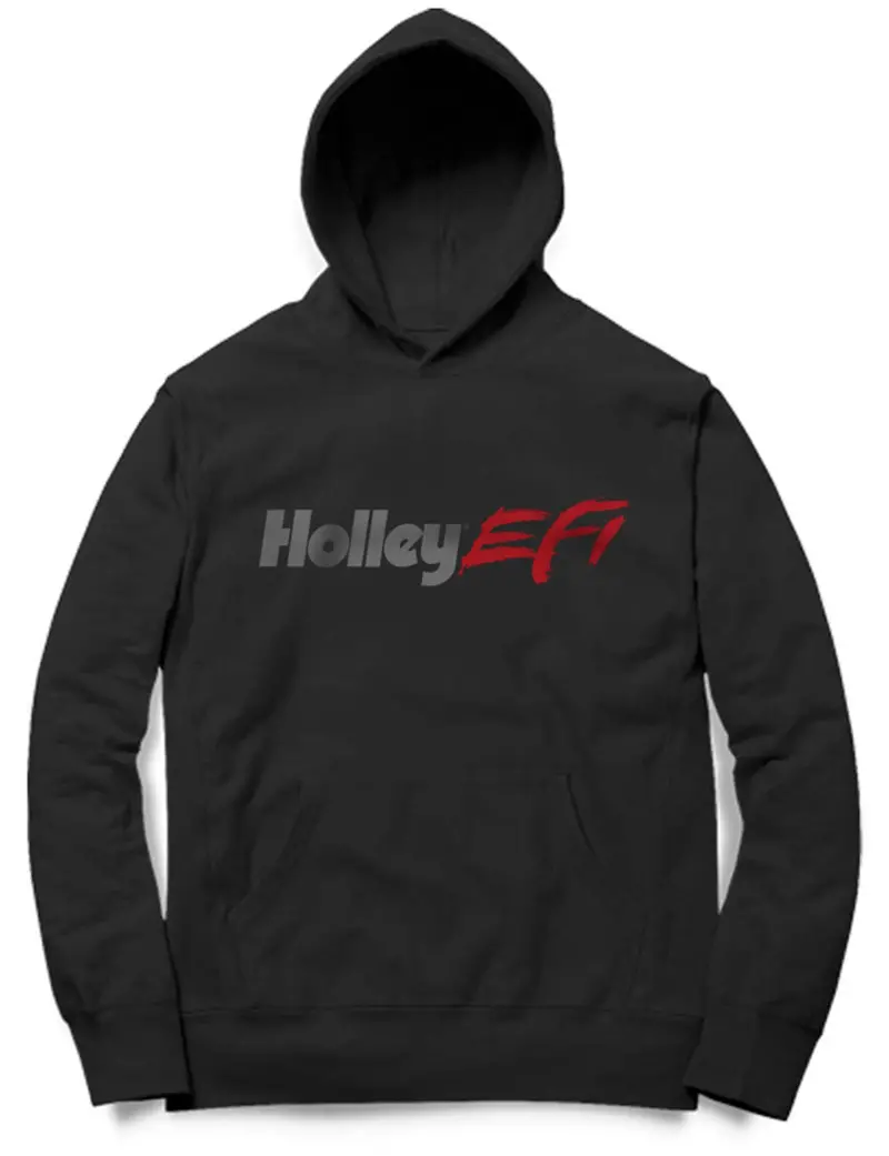Holley 10294-Lghol Official Efi Long-Sleeve Hoodie – Black, Large Fit, Performance Brand Apparel 1