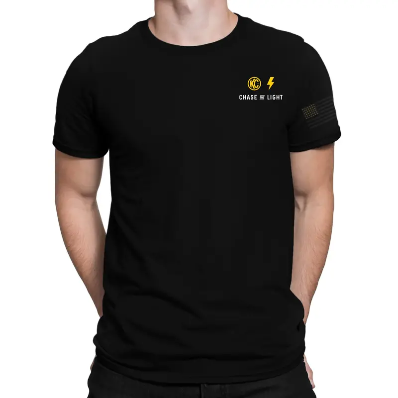Kc Hilites Fear No Trail Black Tee – Small (Model 70618) 1