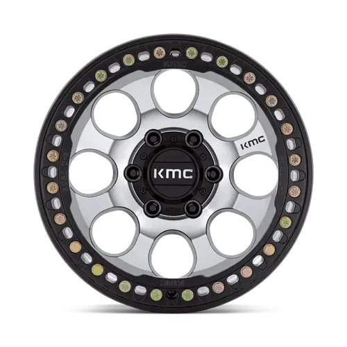 Kmc Km237Db17906312N 17X9 Inch Alloy Wheel – 6X135 Bolt Pattern, Machined Face Black, -12Mm Offset 1