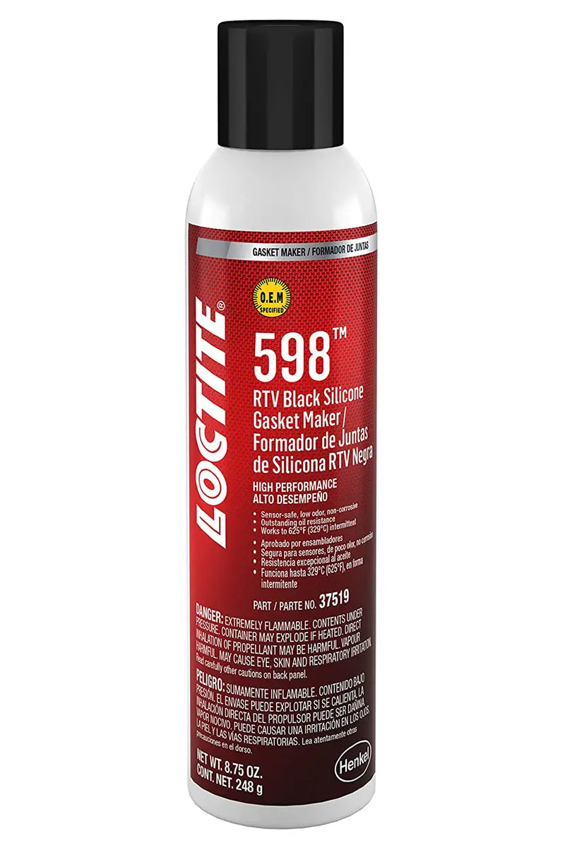 Loctite Rtv 598 High-Performance Black Silicone Sealant – 8.75 Oz Tube 1