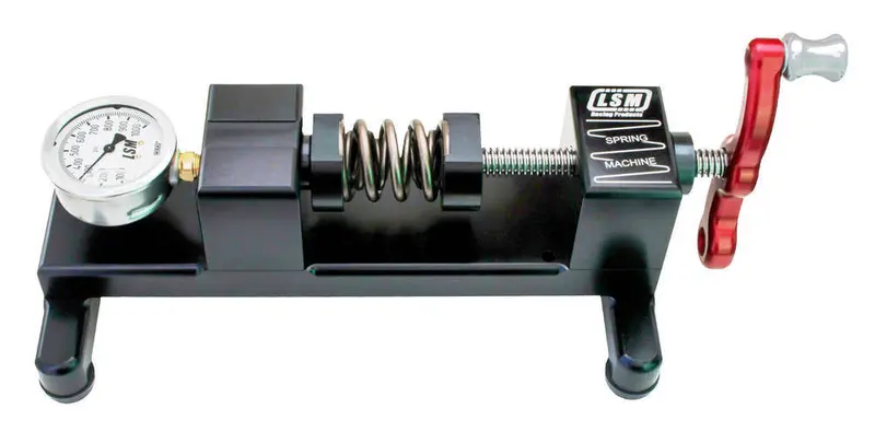 Lsm Racing Products Sm-600 Bench Top Valve Spring Tester W/0-600# Gauge 1