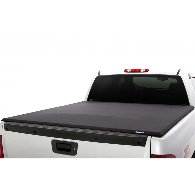 Lund Genesis Elite Tri-Fold Tonneau Cover – Premium Black Finish 1