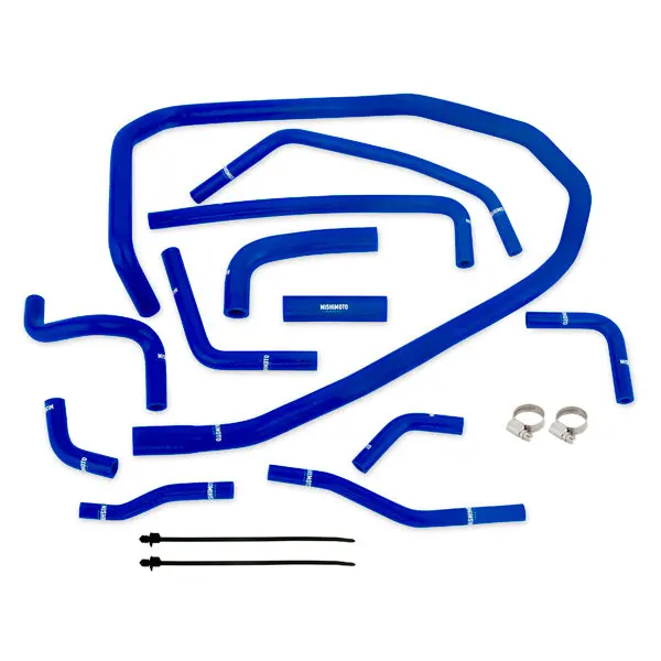 Mishimoto Silicone Ancillary Hose Kit – Blue, Engine-Bay Upgrade For 2015–2021 Subaru Wrx 1