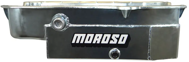Moroso 21325 8-Quart Oil Pan – Small Block Chevy With Left-Hand Dipstick 1