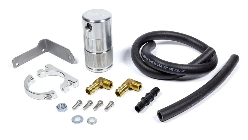 Moroso 85696 Air/Oil Separator Kit For Dodge Challenger With Shaker Hood 1