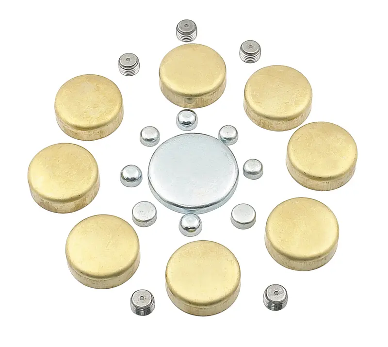 Mr Gasket 6481 Brass Expansion Plug Kit – Includes Teflon Tape Or Pipe Sealant For Leak-Free Installation 1