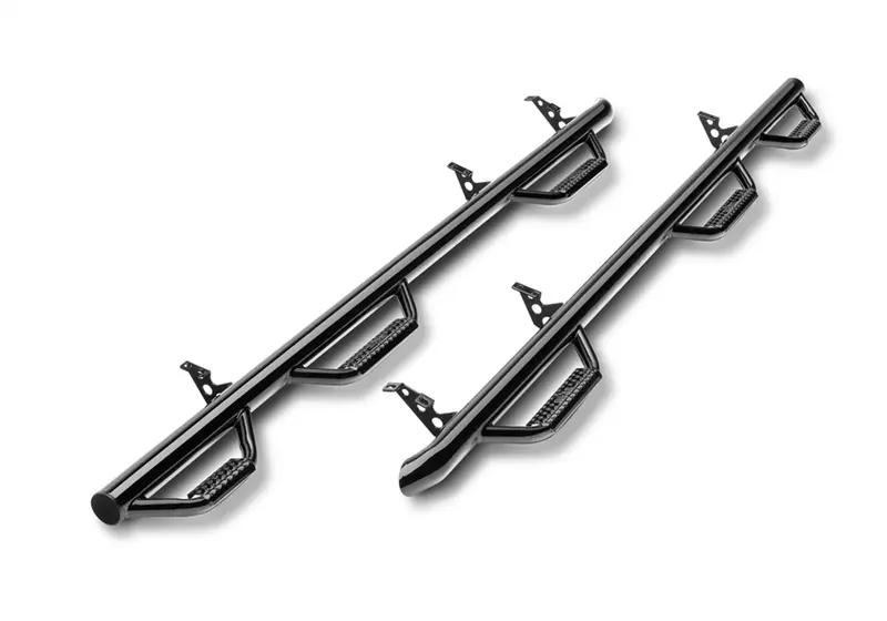 N-Fab Nerf Step With Bed Access – 3-Step Side Steps For 2014–2018 Silverado/Sierra 1500 1