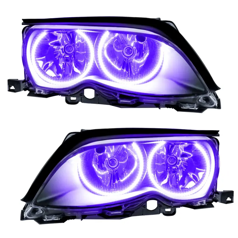 Oracle Lighting 7104-007 Smd Led Headlight Assembly – Black Housing With Uv/Purple Accent 1