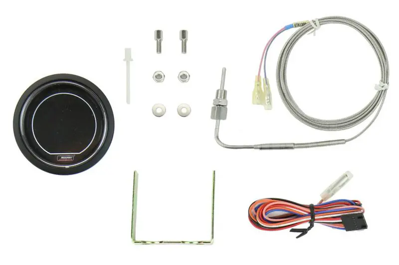 Prosport 216Evowgegt.F Egt Gauge – Evo Series With K-Type Thermocouple Probe, White/Green Display 1
