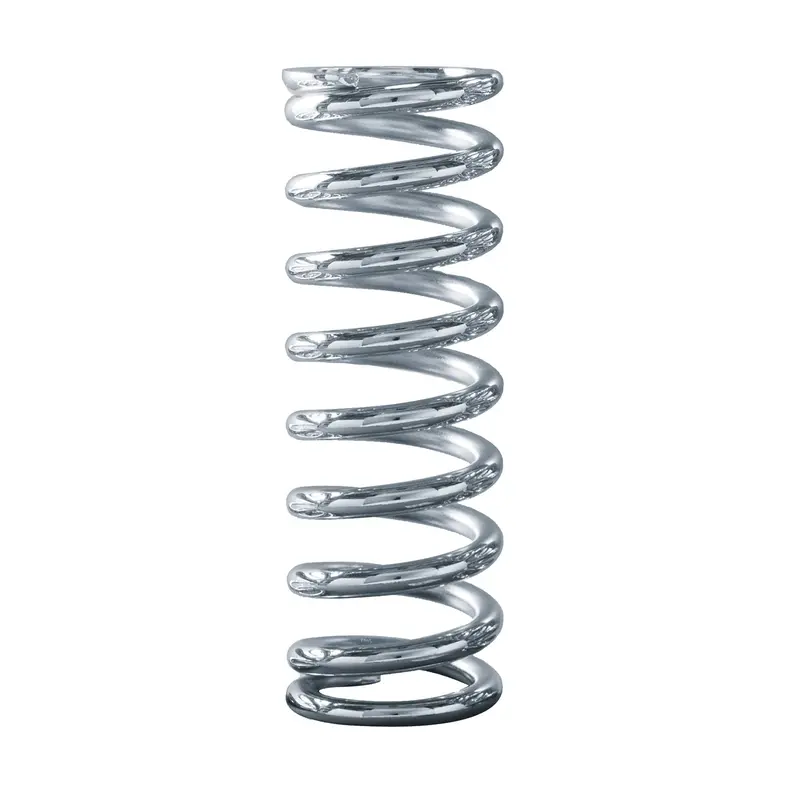 Qa1 Chrome Silicon Coil Spring – 2-1/2" Id, 10-225 Lb Rate, Chrome Plated 1
