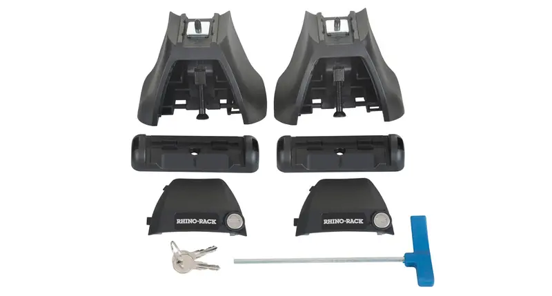 Rhino-Rack Ja3933 Vortex Aero Roof Rack System – Multi-Fit 2500 Series With Aerodynamic Crossbars 1