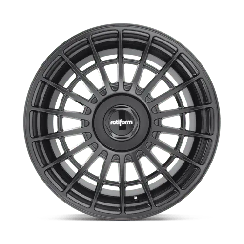 Rotiform R142 Forged Alloy Wheel – 19X8.5 Inches, 5X112 Bolt Pattern, Matte Black (R142198542+35) 1