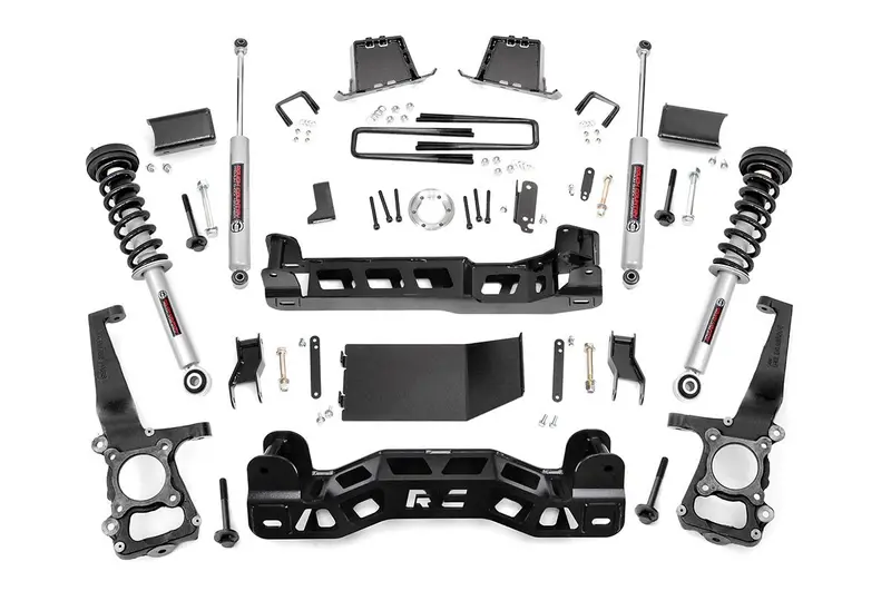 Rough Country 59831 6-Inch Lift Kit With N3 Struts – 2009–2010 Ford F-150 4Wd 1
