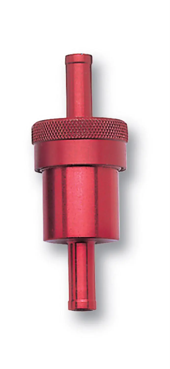 Russell 645130 Red Inline Fuel Filter – 3/8 Inch 1