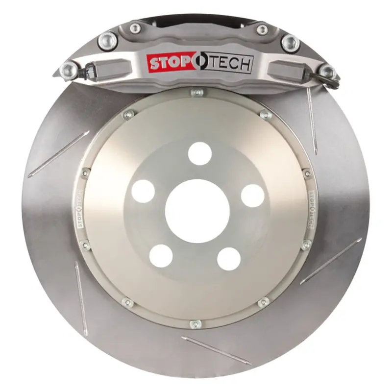 Stoptech 83.488.4600.R1 Trophy Sport Big Brake Kit – Two-Piece Front Rotors With Caliper And Pad Assembly 1