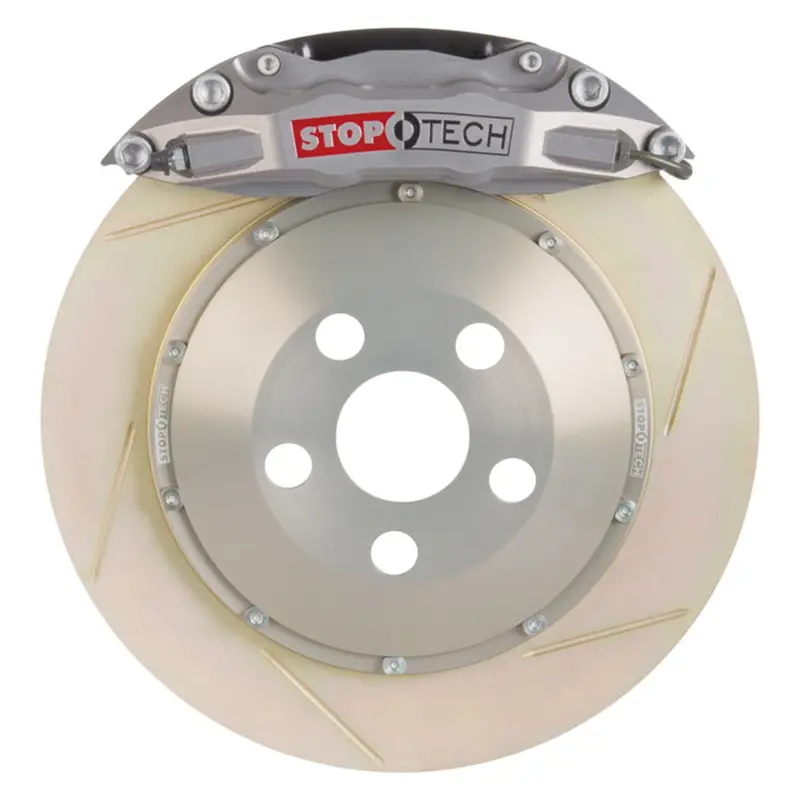 Stoptech 83.646.4600.R3 Trophy Sport Big Brake Kit – Two-Piece Front Rotor Assembly 1
