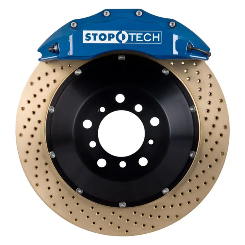 Stoptech 83.B32.6D00.24 Big Brake Kit – Two-Piece Front Rotors For High-Performance Braking 1