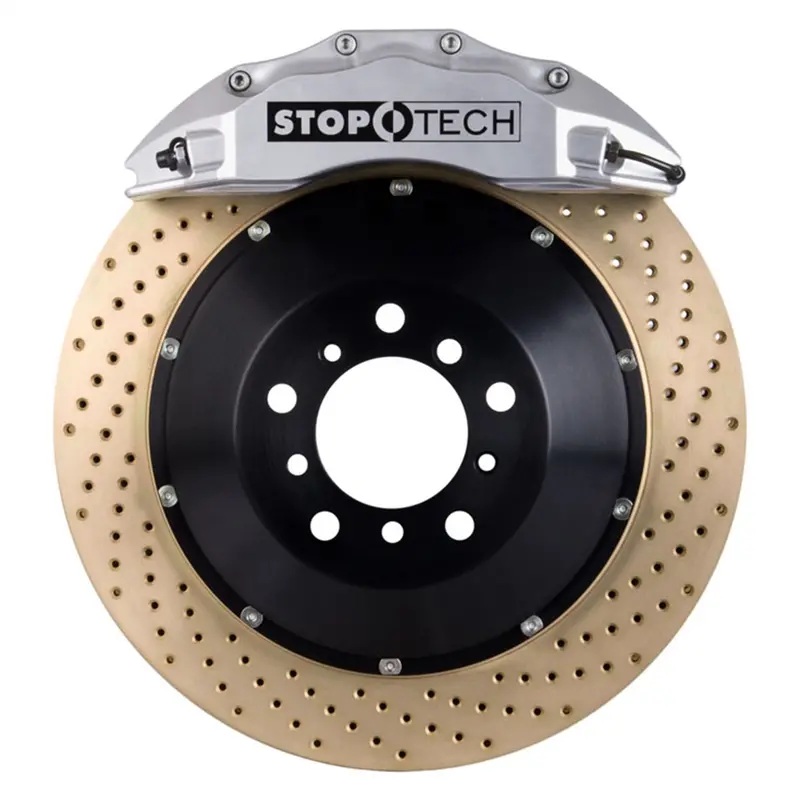 Stoptech Big Brake Kit – Front Upgrade With Two-Piece Rotors And Monoblock Calipers (83.152.6800.64) 1