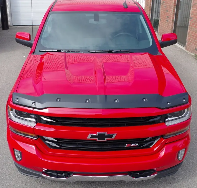 Tough Guard Ts5D16 Black Smooth Hood Protector For 2016–2018 Chevrolet Silverado 1500 1