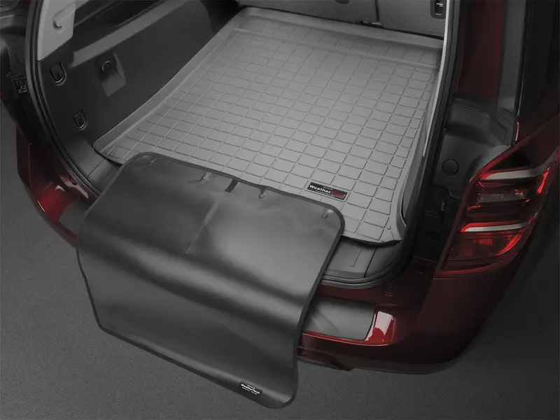 Weathertech 421412Sk Custom Cargo Liner With Bumper Protector – Gray, Designed For Second-Row Seating Areas 1