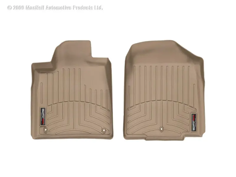 Weathertech 451141 Digitalfit Floor Liners – Tan, Front Row Coverage 1
