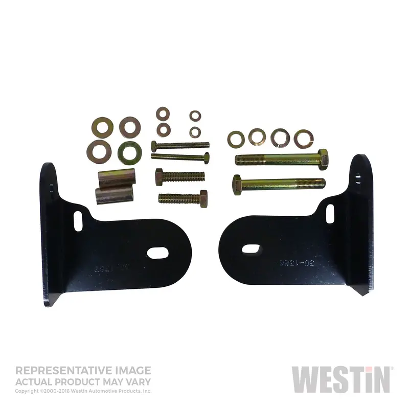 Westin 30-1035 Safari Bull Bar Mounting Hardware Kit – Black Powder-Coated Finish 1