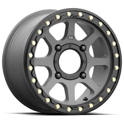 Xd Powersports Xs234 14X7 4-Lug Wheel – 4X137Mm Bolt Pattern, Matte Gray Finish 1