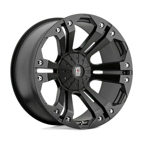Xd Xd77889035718 18X9 Inch Matte Black Alloy Wheel, 5X5.0/5X5.5 Bolt Pattern, +18Mm Offset 1